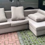 New Year home with second-hand furniture
