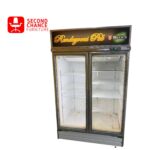 Rendezvous Pub Beck's Double Door Commercial Display Refrigerator