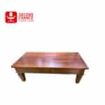 Wooden Coffee Table with Drawer
