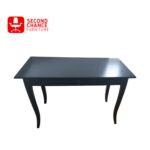 Black Wooden Desk with Drawer