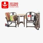 Antique Chinese Chairs and Table Set