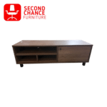 Wooden TV console