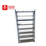 Black and White Display Shelving Unit