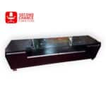 Modern Dark Brown TV Console