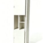 White Tv console with drawers