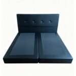 King size leather frame