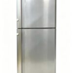 Silver Top Freezer Refrigerator