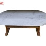 Marble coffee table