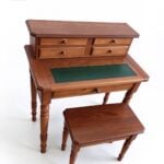 Wooden Table with small Drawers